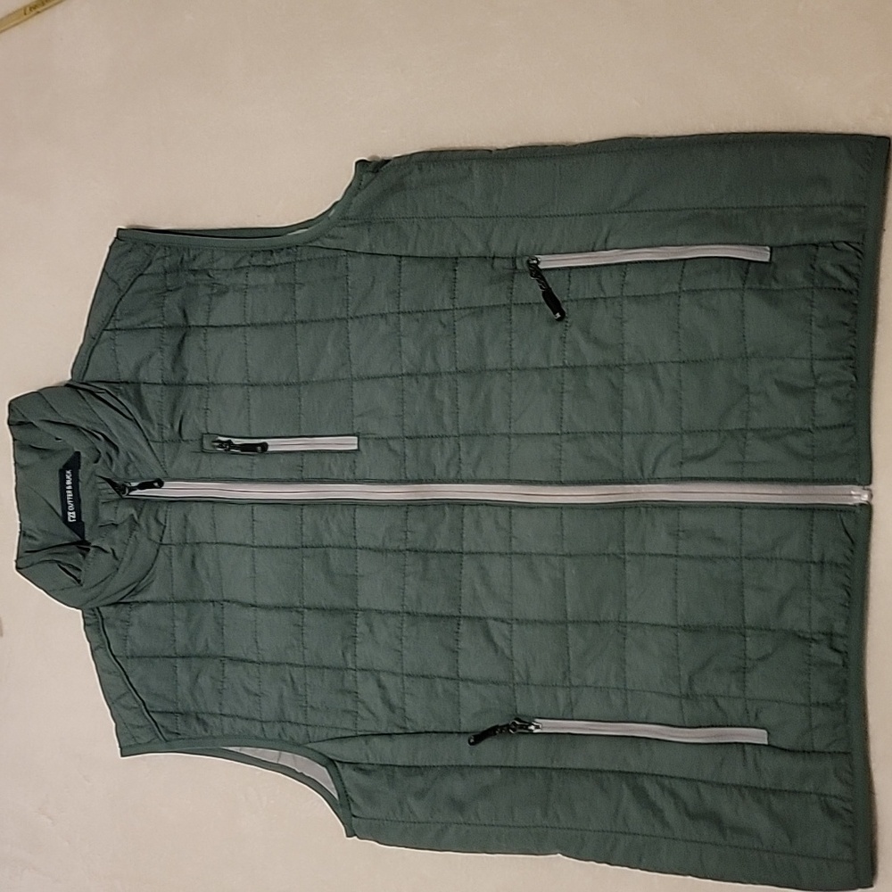 Cutter & Buck Rainier PrimaLoft® Mens Eco Insulated Full Zip Puffer Vest